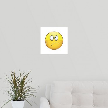 Worried Emoji With Big Eyes