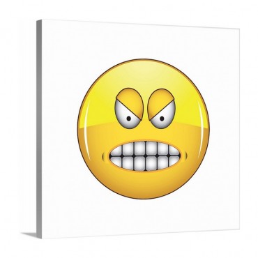 Furious Emoji With Gritted Teeth