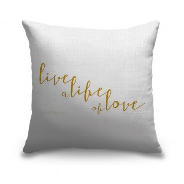 Ephesians 5 1 Scripture Art In Gold And White