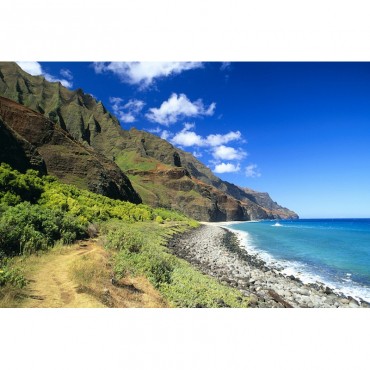 Hawaii Kauai Na Pali Coast Scenic Coastline