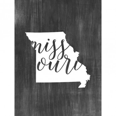 Home State Typography Missouri