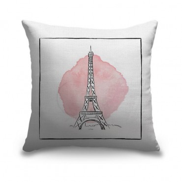 Eiffel Tower Brushstroke Buildings