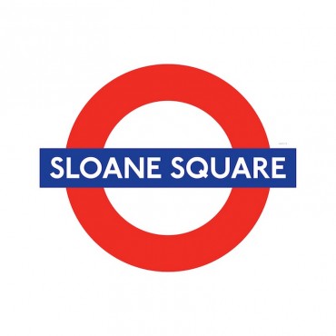 London Underground Sloane Square Station Roundel