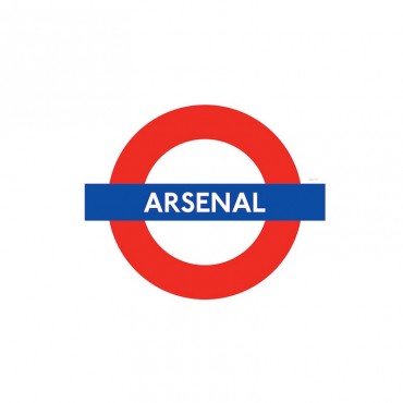 London Underground Arsenal Station Roundel