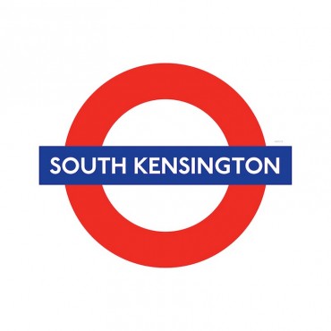 London Underground South Kensington Station Roundel