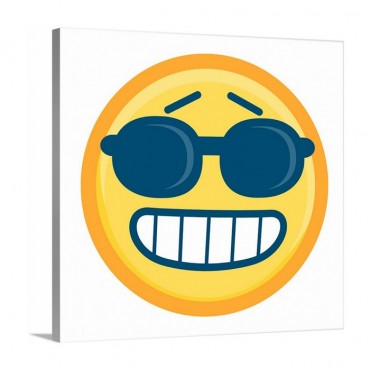 Cool Emoji With Rounded Sunglasses