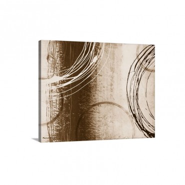 Tricolored Gestures II Wall Art - Canvas - Gallery Wrap