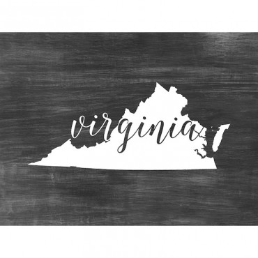 Home State Typography Virginia