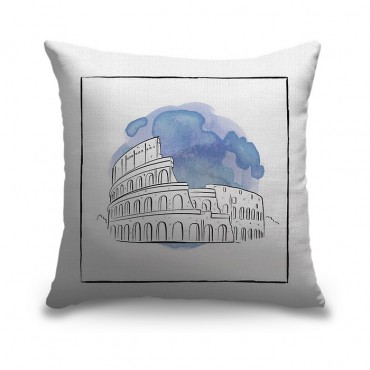 Colosseum Brushstroke Buildings