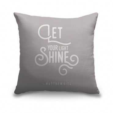 Matthew 5 14 Scripture Art In White And Grey