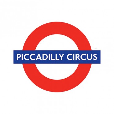 London Underground Piccadilly Circus Station Roundel