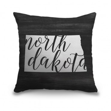 Home State Typography North Dakota