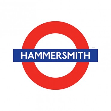 London Underground Hammersmith Station Roundel