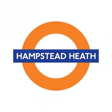 London Underground Hampstead Heath Station Roundel