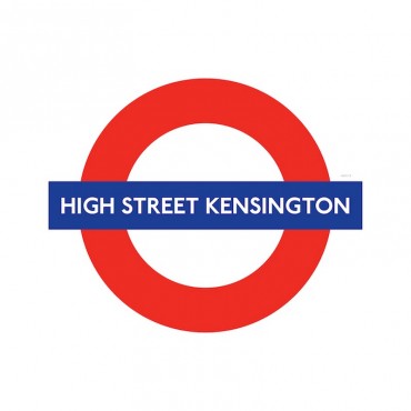 London Underground  High Street Kensington Station Roundel