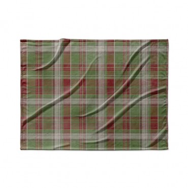 Tartan Plaid In Green And Red