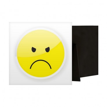 Light Yellow Angry Emoji
