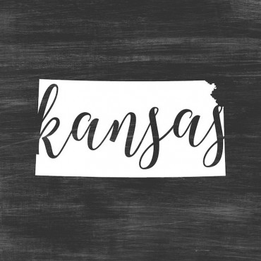 Home State Typography Kansas