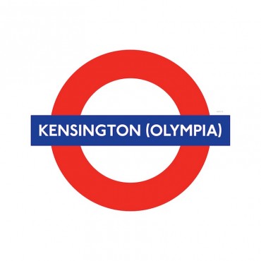 London Underground Kensington Olympia Station Roundel