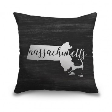 Home State Typography Massachusetts