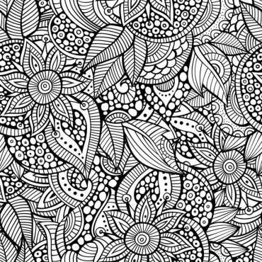 Swirling Flowers