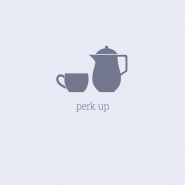 Perk Up Minimalist Retro Kitchen Art