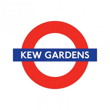 London Underground Kew Gardens Station Roundel