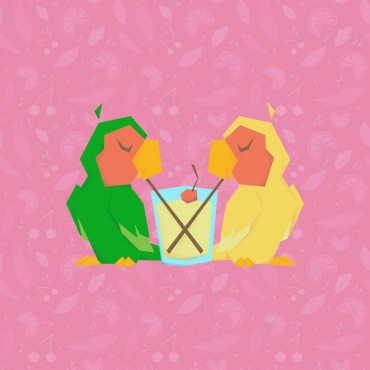Two Beaks One Drink