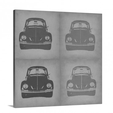 VW Beetle Front Pop Art I Wall Art - Canvas - Gallery Wrap