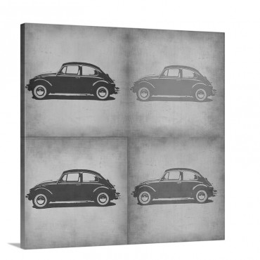 VW Beetle Pop Art I Wall Art - Canvas - Gallery Wrap