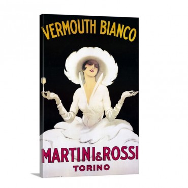 Vermouth Bianco Wall Art - Canvas - Gallery Wrap