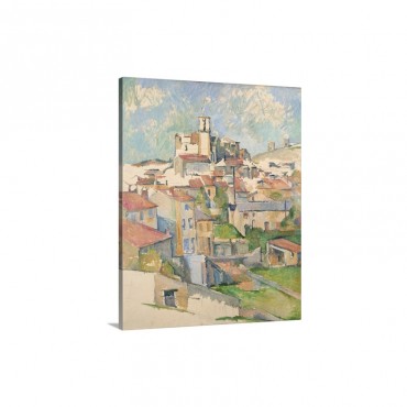 View Of Gardanne By Paul Cezanne Wall Art - Canvas - Gallery Wrap