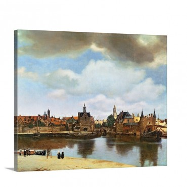 View Of Delft C 1660 61 Wall Art - Canvas - Gallery Wrap