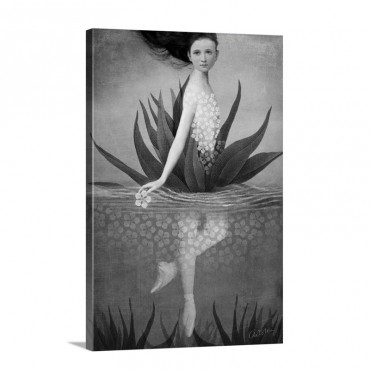 Waterlily Wall Art - Canvas - Gallery Wrap