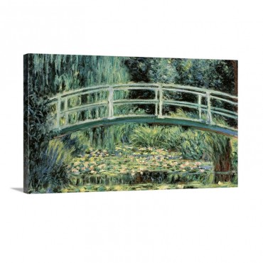 White Water Lilies By Claude Monet 1899 Pushkin Museum Moscow Russia Wall Art - Canvas - Gallery Wrap