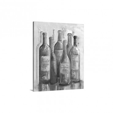 Wine Cellar Motif I I Wall Art - Canvas - Gallery Wrap