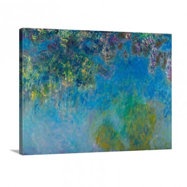 Wisteria By Claude Monet Wall Art - Canvas - Gallery Wrap