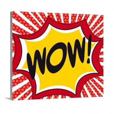 Wow Wall Art - Canvas - Gallery Wrap