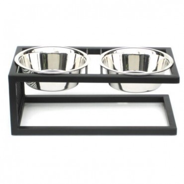 Cantilever Double Elevated Dog Bowl Extra Large