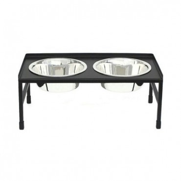 Tray Top Elevated Dog Bowl Large