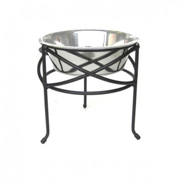 Mesh Elevated Dog Bowl Small