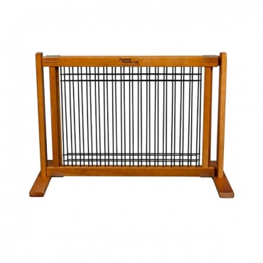 Wood and Wire Pet Gate Small
