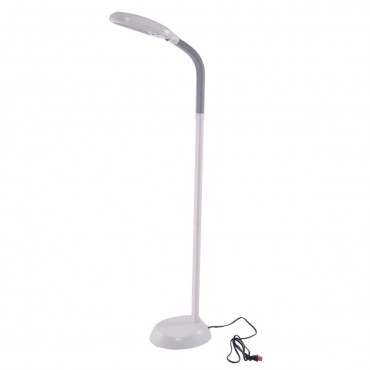 5 Ft Adjustable Deluxe Natural Light Floor Lamp