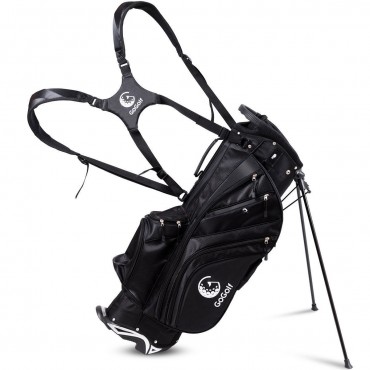 Hyper - Lite 6 Way Divider Golf Stand Cart Bag With Shoulder Strap