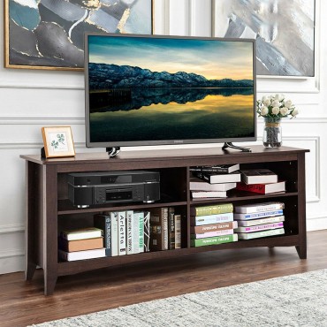 58 In. Entertainment Media Center TV Stand