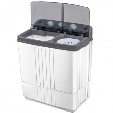 Twin-Tub Portable Mini Washing Machine