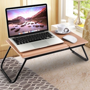 Portable Laptop Desk Computer Notebook Folding Table Stand