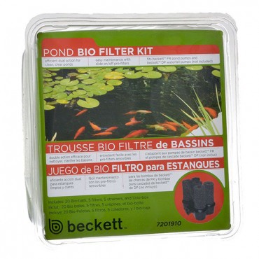 Beckett Bio Filter without Pump - Bio Filter for all Ponds