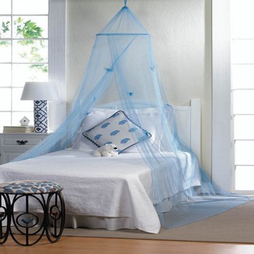 Blue Butterfly Bed Canopy 