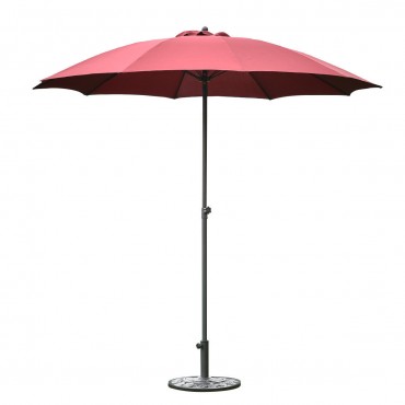 8.2 Ft Height Adjustable Outdoor Patio Umbrella